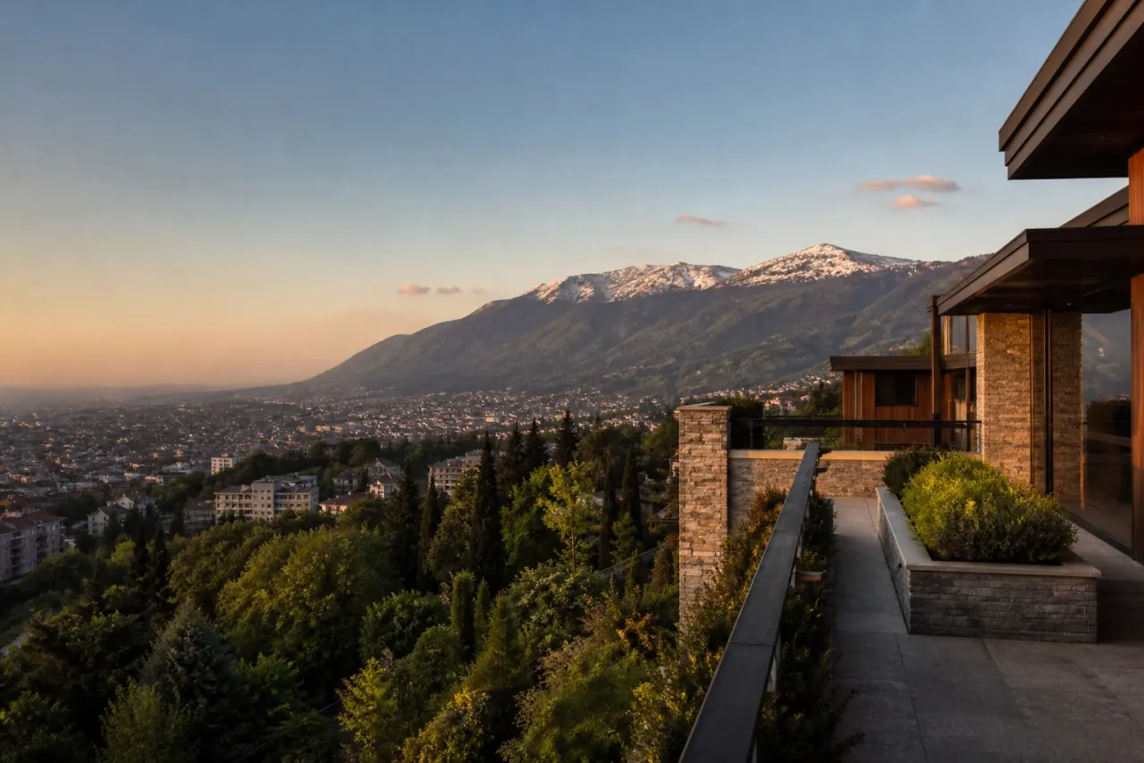 Bursa şehir dokusu ve çalışma bölgeleri